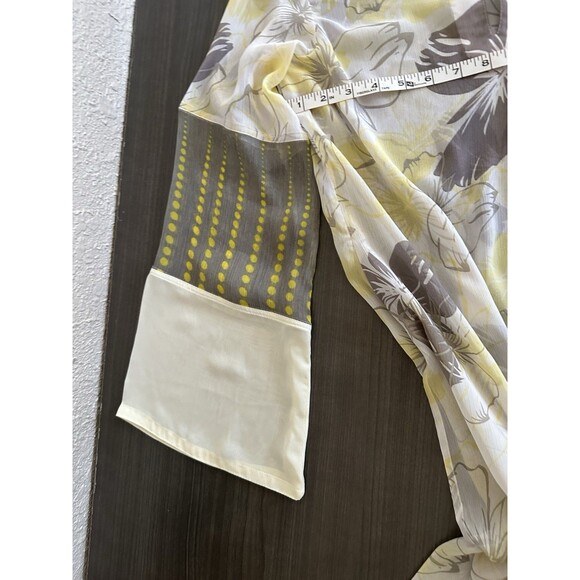 Sobia Zuha Original Sheer Dress Pakistani Designer Slit Leg Sheer Summer Unique - Picture 8 of 8